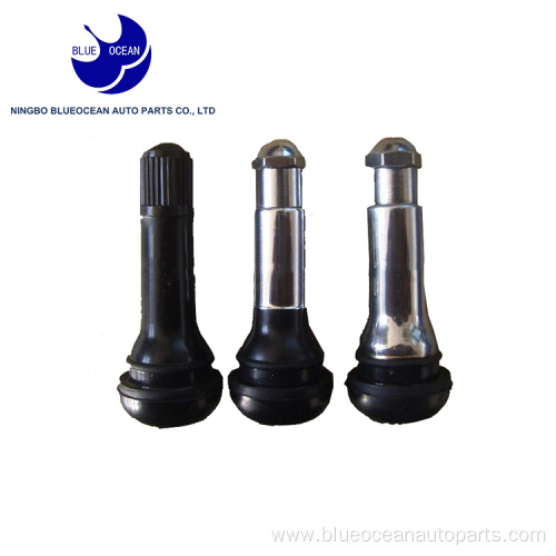 standard rubber snap tubeless tire valves